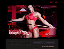 Tablet Screenshot of musclesensuality.com